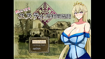 Abandoned village reclamation of Princess Ponkotsu Justy [PornPlay Hentai game] Ep.1 Lazy princess with giant breasts